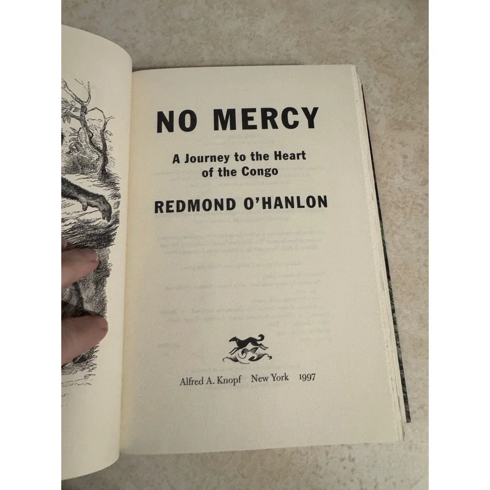 No Mercy Journey to the Heart of the Congo Redmond O'Hanlon Hardcover 1997 Book